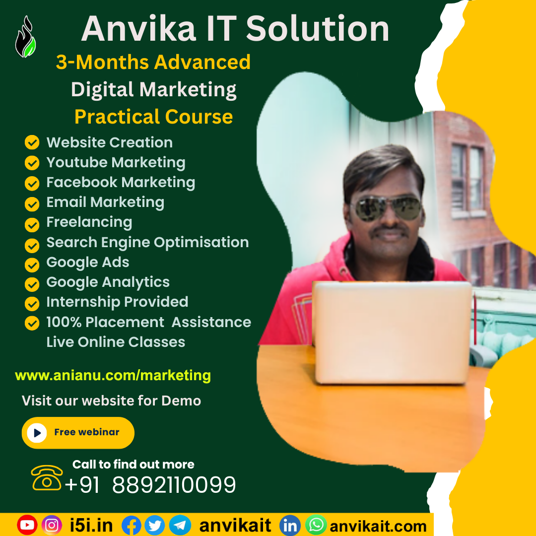 Digital Marketing practical training course